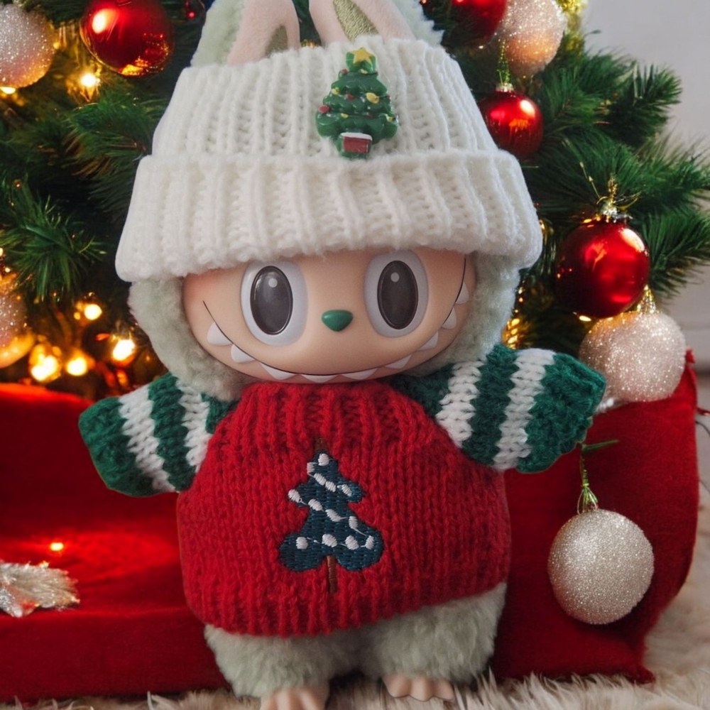 Labubu Outfit | Christmas Labubu Clothes (DOLL NOT INCLUDED) No Offers